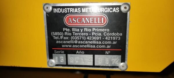 Sembradora de Granos Gruesos Ascanelli de 30 líneas a 52 cm. (2013) - Image 2